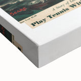 Vintage Magazine Cover Art - American Boy August 1936 Canoe Adventure