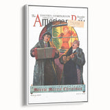 Vintage Magazine Cover Art - American Boy December 1931 Merrie Christmas