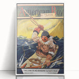 Vintage Magazine Cover Art - American Boy February 1931 Land of No Shadow