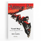Vintage Magazine Cover Art - American Boy February 1938 Lead Dog