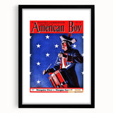 Vintage Magazine Cover Art - American Boy July 1936 Mosquito Fleet