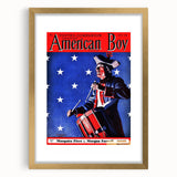 Vintage Magazine Cover Art - American Boy July 1936 Mosquito Fleet