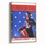 Vintage Magazine Cover Art - American Boy July 1936 Mosquito Fleet