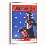 Vintage Magazine Cover Art - American Boy July 1936 Mosquito Fleet