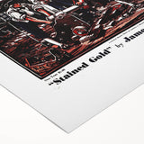 Vintage Magazine Cover Art - American Boy July 1937 Stained Gold