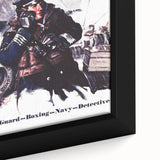 Vintage Magazine Cover Art - American Boy March 1938 Coast Guard