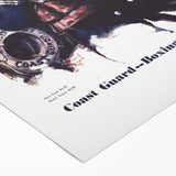 Vintage Magazine Cover Art - American Boy March 1938 Coast Guard