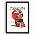 Vintage Magazine Cover Art - American Boy May 1930 Westbound Mail