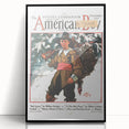 Vintage Magazine Cover Art - American Boy November 1931 Ball Carrier