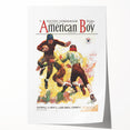Vintage Magazine Cover Art - American Boy October 1933 Football