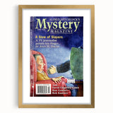 Vintage Magazine Cover Art - Alfred Hitchcock’s Mystery Magazine