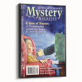 Vintage Magazine Cover Art - Alfred Hitchcock’s Mystery Magazine