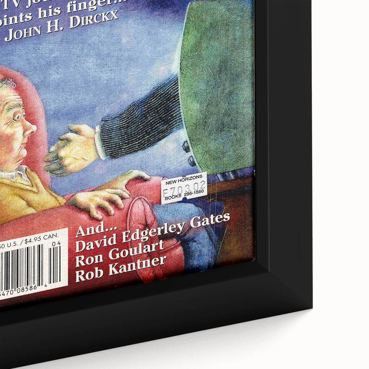 Vintage Magazine Cover Art - Alfred Hitchcock’s Mystery Magazine