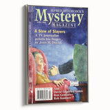 Vintage Magazine Cover Art - Alfred Hitchcock’s Mystery Magazine
