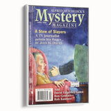 Vintage Magazine Cover Art - Alfred Hitchcock’s Mystery Magazine
