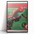 Vintage Magazine Cover Art - American Boy October 1936 Trouble on the Snaffle