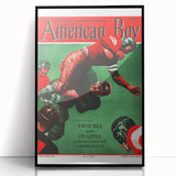 Vintage Magazine Cover Art - American Boy October 1936 Trouble on the Snaffle
