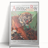 Vintage Magazine Cover Art - American Boy September 1930 Tiger Teaches