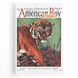 Vintage Magazine Cover Art - American Boy September 1930 Tiger Teaches