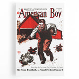 Vintage Magazine Cover Art - American Boy September 1937 Six-Man Football