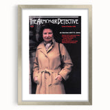 Vintage Magazine Cover Art - The Armchair Detective, 1986