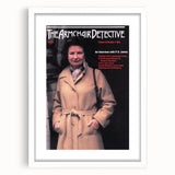 Vintage Magazine Cover Art - The Armchair Detective, 1986