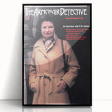 Vintage Magazine Cover Art - The Armchair Detective, 1986