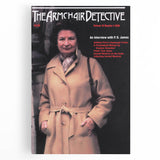 Vintage Magazine Cover Art - The Armchair Detective, 1986
