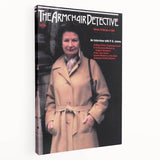 Vintage Magazine Cover Art - The Armchair Detective, 1986