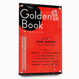 Vintage Magazine Cover Art - The Golden Book, March 1934