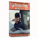 Vintage Magazine Cover Art - The Popular Magazine, Feb 1921