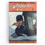 Vintage Magazine Cover Art - The Popular Magazine, Feb 1921