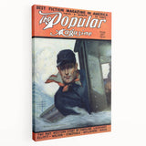 Vintage Magazine Cover Art - The Popular Magazine, Feb 1921