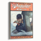 Vintage Magazine Cover Art - The Popular Magazine, Feb 1921