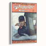 Vintage Magazine Cover Art - The Popular Magazine, Feb 1921