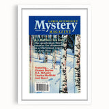 Vintage Magazine Cover Art - Alfred Hitchcock’s Mystery Magazine