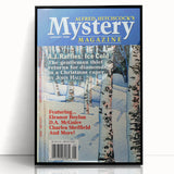 Vintage Magazine Cover Art - Alfred Hitchcock’s Mystery Magazine