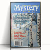 Vintage Magazine Cover Art - Alfred Hitchcock’s Mystery Magazine