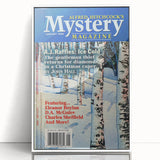 Vintage Magazine Cover Art - Alfred Hitchcock’s Mystery Magazine