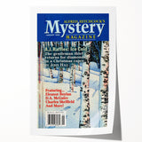 Vintage Magazine Cover Art - Alfred Hitchcock’s Mystery Magazine