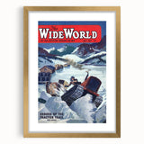 Heroes of the Tractor Trail - Vintage Magazine Cover Wall Art