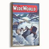 Heroes of the Tractor Trail - Vintage Magazine Cover Wall Art
