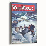 Heroes of the Tractor Trail - Vintage Magazine Cover Wall Art