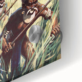 Sepik River Free for All - Vintage Magazine Cover Wall Art