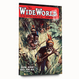 Sepik River Free for All - Vintage Magazine Cover Wall Art