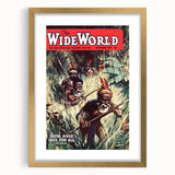 Sepik River Free for All - Vintage Magazine Cover Wall Art