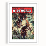 Sepik River Free for All - Vintage Magazine Cover Wall Art