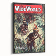 Sepik River Free for All - Vintage Magazine Cover Wall Art
