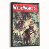 Sepik River Free for All - Vintage Magazine Cover Wall Art