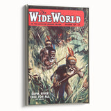 Sepik River Free for All - Vintage Magazine Cover Wall Art